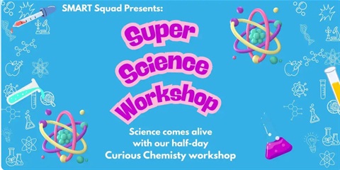 Super Science promotional banner image