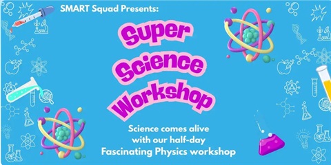 Super science workshop banner image