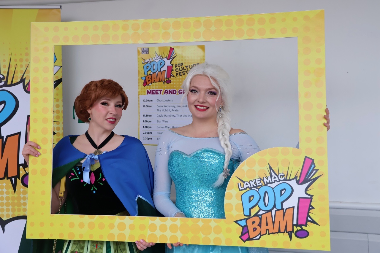 The princesses from the 2024 POP BAM event.