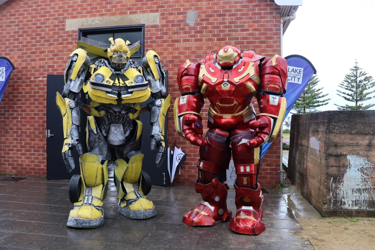 Characters from the 2024 POP BAM event. 