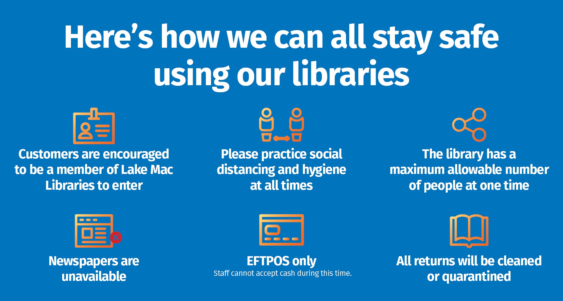 Library restrictions